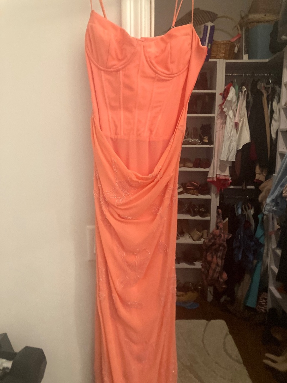 House of cb gown coral
